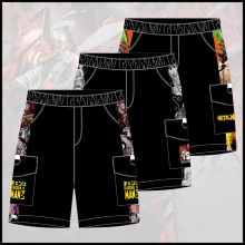 Chainsaw Man anime cotton shorts middle pants