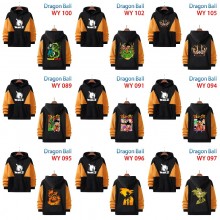 Dragon Ball anime cotton long sleeve hoodies cloth