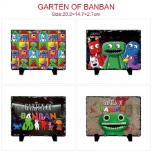 Garten of Banban game photo frame slate painting stone print