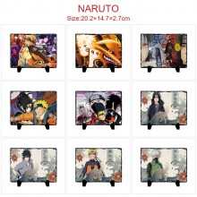 Naruto anime photo frame slate painting stone prin...