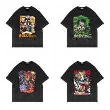 My Hero Academia 280g heavy short sleeve cotton t-...