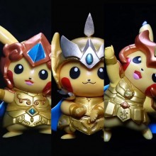 Pikachu COS Saint Seiya anime figure