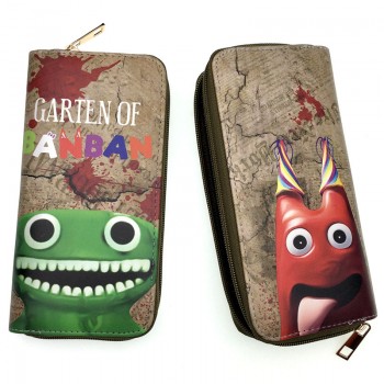 Garten of Banban game zipper long wallet