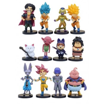 Dragon Ball anime figures set(12pcs a set)(OPP bag)