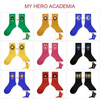 My Hero Academia anime cotton socks(price for 5pairs)