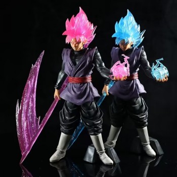 Dragon Ball Black Son Goku anime figure(can lighting)