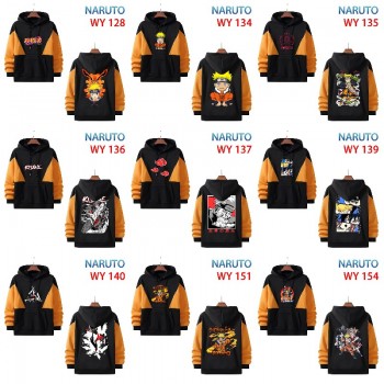 Naruto anime cotton long sleeve hoodies cloth