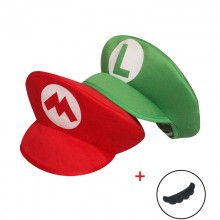 Super Mario anime cosplay hat