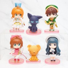 Card Captor Sakura anime figures set(6pcs a set)(O...