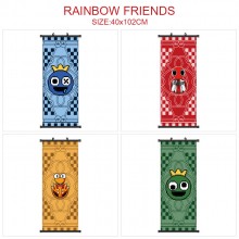 Rainbow Friends game wall scroll wallscrolls 40*10...