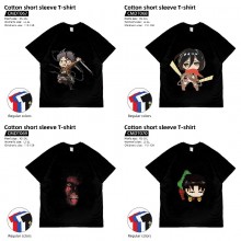 Attack on Titan anime cotton short sleeve t-shirt ...