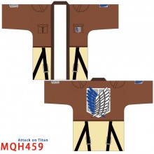 Attack on Titan anime kimono cloak mantle hoodie(free size)