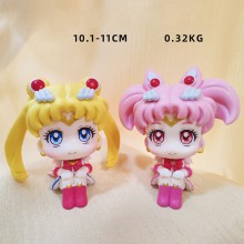 Sailor Moon anime figure dolls set(2pcs a set)(OPP...