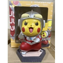 Pikachu cos Ultraman anime figure 15CM