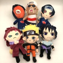 10inches Naruto plush dolls set(6pcs a set)