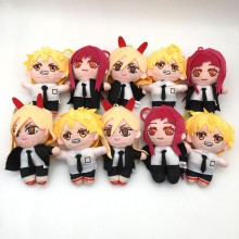 5.6inches Chainsaw Man anime plush dolls set(10pcs...