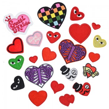 Love cloth patches stickers