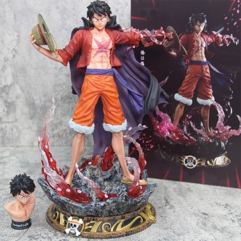 One Piece Luffy anime figure(can lighting)