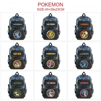 Pokemon anime nylon backpack bag
