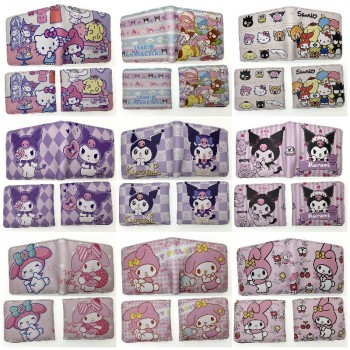 Melody kitty Cinnamoroll Kuromi anime wallet