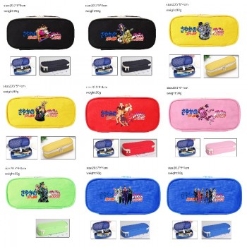 JoJo's Bizarre Adventure anime pen case pencil bag