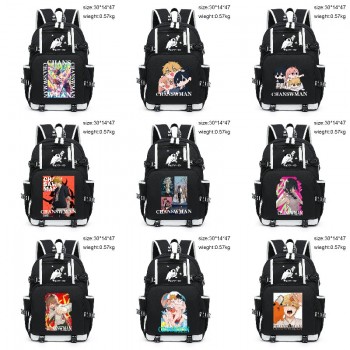 Chainsaw Man anime backpack bag