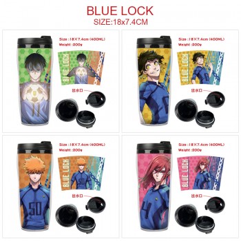 Blue Lock anime plastic insulated mug cup