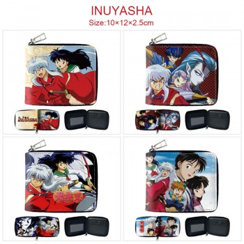 Inuyasha anime zipper wallet purse