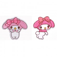 Melody anime cloth patches stickers