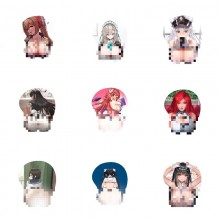 The sexy anime girl 3D silicon mouse pad
