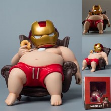Fat Iron Man anime figure(eyes can lighting)
