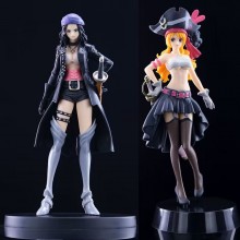 One Piece Nami Robin anime figure