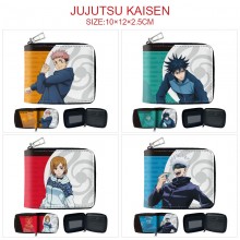 Jujutsu Kaisen anime zipper wallet purse