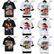 One Piece anime cotton t-shirt t shirts