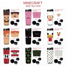 Minecraft game plastic insulated mug cup
