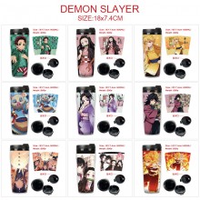 Demon Slayer anime plastic insulated mug cup