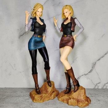 Dragon Ball Android 18 anime big figure 44.5CM