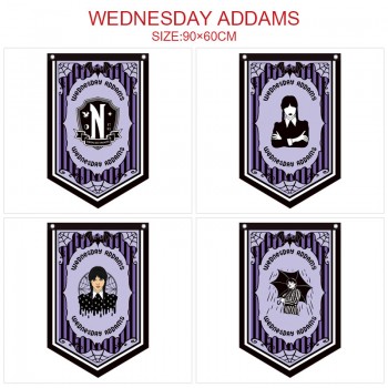 Wednesday Addams flags 90*60CM