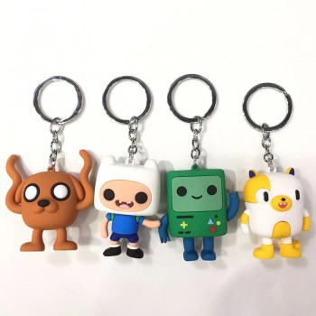 Adventure Time anime figure doll key chains