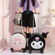 Melody Cinnamoroll Kuromi trolley luggage case tra...