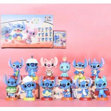 Stitch anime figures set(12pcs a set)