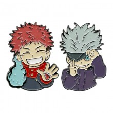 Jujutsu Kaisen anime alloy brooch pins