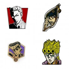 JoJo's Bizarre Adventure anime alloy brooch pins