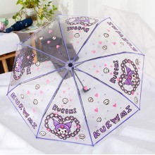 Melody kitty Cinnamoroll Kuromi anime transparent windproof automatic umbrella