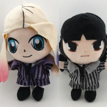 8inches Wednesday Addams plush doll