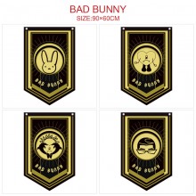 Bad Bunny anime flags 90*60CM