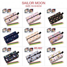 Sailor Moon anime zipper pen bag pencil case cosme...