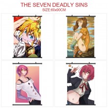 The Seven Deadly Sins anime wall scroll wallscrolls 60*90CM