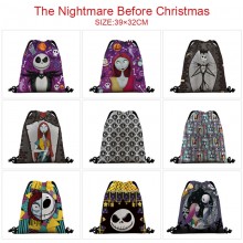 The Nightmare Before Christmas nylon drawstring ba...