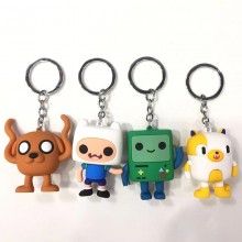 Adventure Time anime figure doll key chains